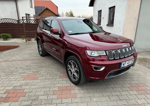 Jeep Grand Cherokee cena 149900 przebieg: 107100, rok produkcji 2018 z Włocławek małe 667